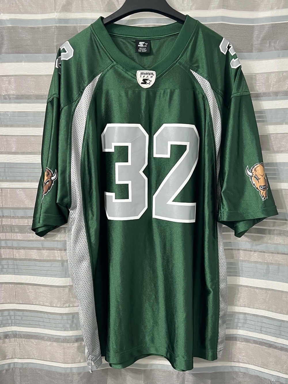 Vintage STARTER Marshall University Thundering Herd Men’s Green Football Jersey